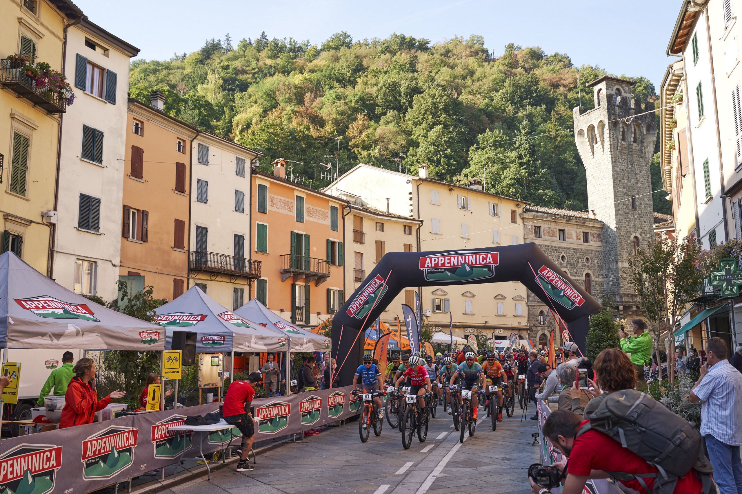 Appenninica MTB Stage Race 2021 start Porretta Terme